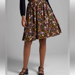 ModCloth More Than Charming mushroom skirt - NWT